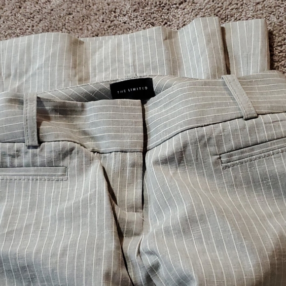Limited Gray woth whote pinstripe dress pants - Picture 2 of 2